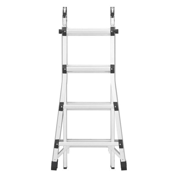 Hailo M80 Alu-Teleskopleiter  4x4 Sprossen