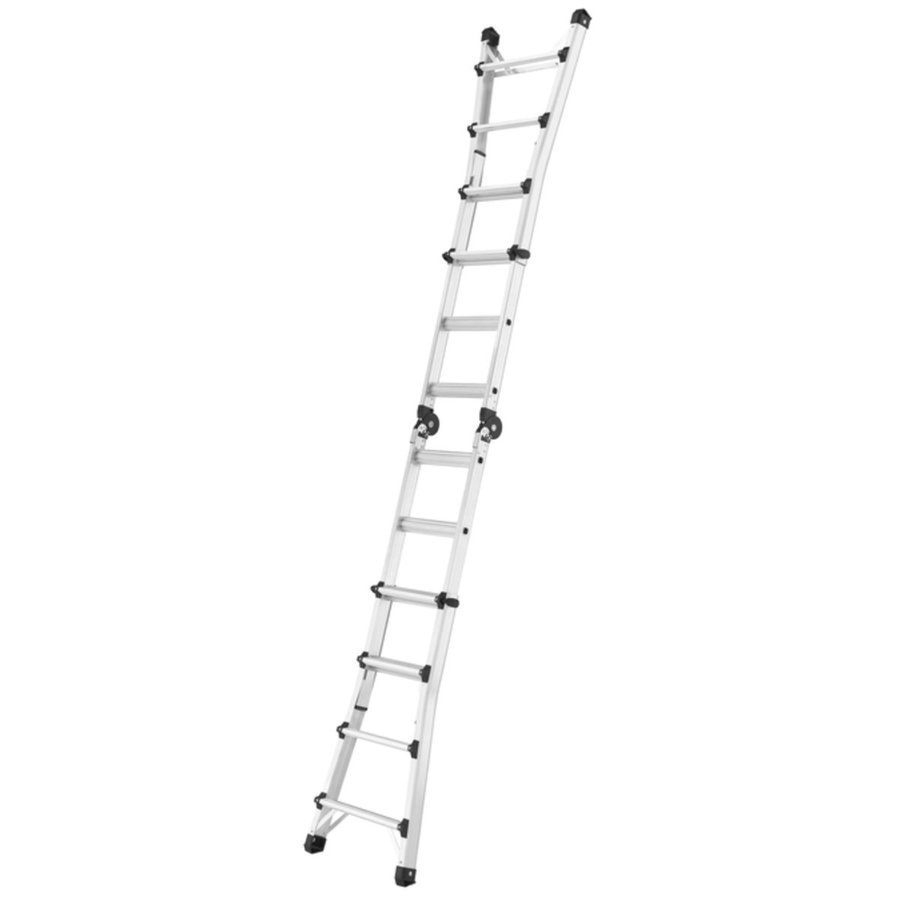 Hailo M80 Alu-Teleskopleiter  4x4 Sprossen