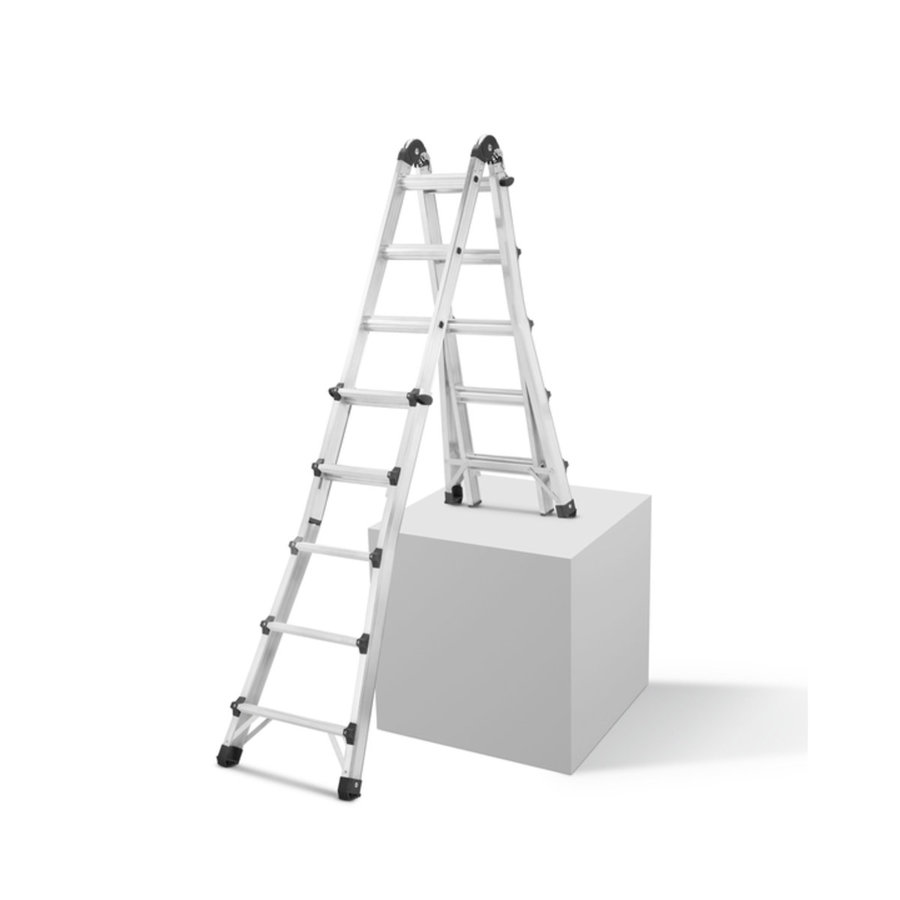 Hailo M80 Alu-Teleskopleiter  4x5 Sprossen