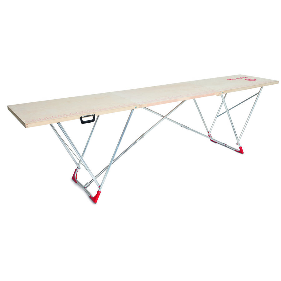 Euroline eurotap Profi-Holz-Tapeziertisch Nr. 812 Breite 80 cm, Länge 3m