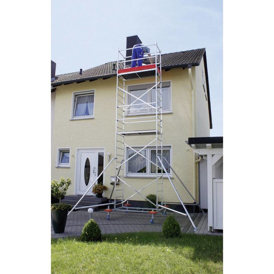 Krause Corda MobilTec Alu-Mobilgerüst AH 6.85m, mit Rollen