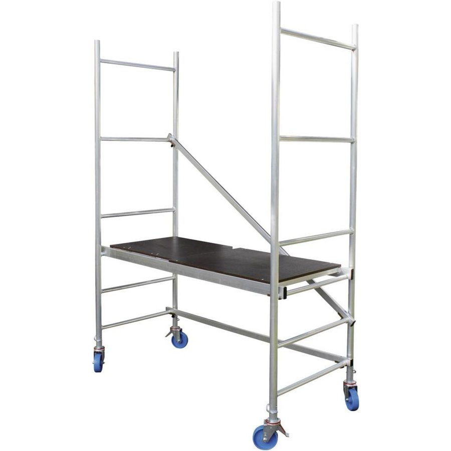 Krause Corda MobilTec Alu-Mobilgerüst AH 6.85m, mit Rollen