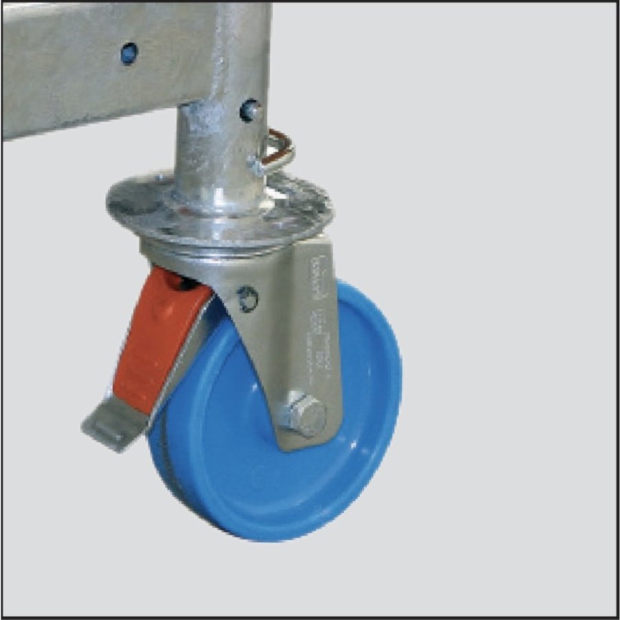 Krause Corda MobilTec Alu-Mobilgerüst AH 6.85m, mit Rollen