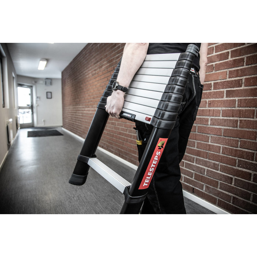 Günzburger Steigtechnik Teleskop-Anlegeleiter Prime Line 13 Sprossen