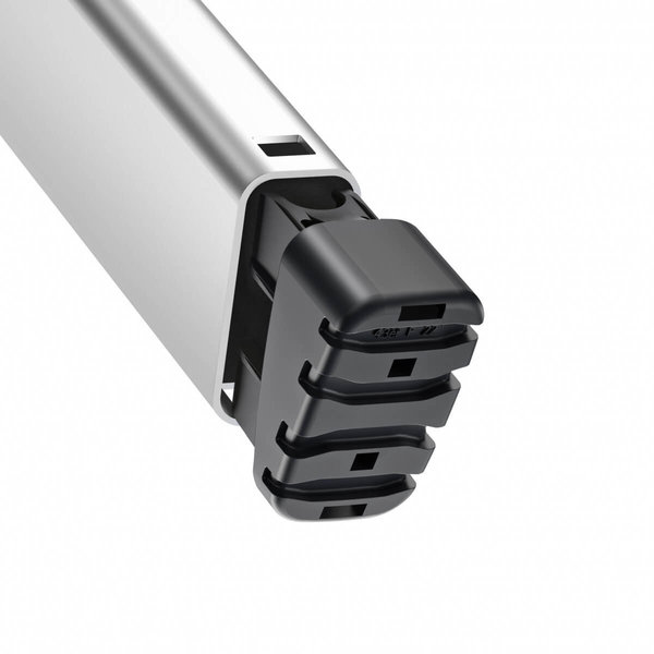 Hailo L85 COMFORTLINE - 4 Stufen mit extra breiten Alu- Stufen:130 mm