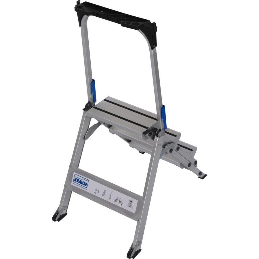 Krause STABILO klappbare Sicherheitstreppe mit Bügel 3 stufig