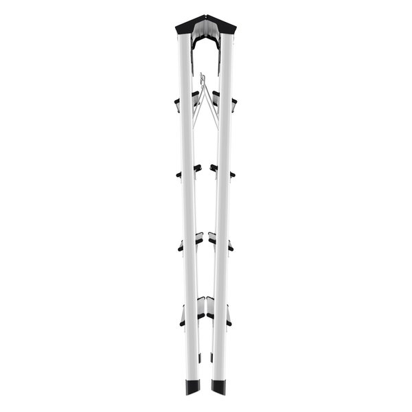 Hailo D60 StandardLine Alu-Doppelstufen-Klapptritt, 2 x 5 Stufen