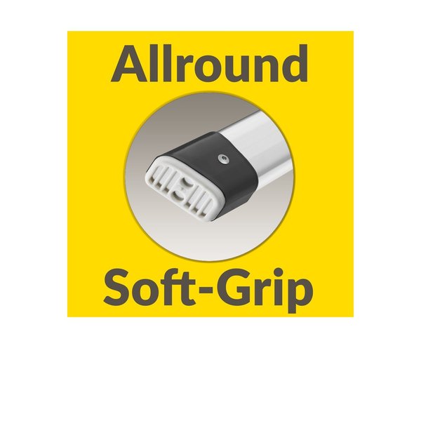 Hailo D60 StandardLine Alu-Doppelstufen-Klapptritt, 2 x 5 Stufen