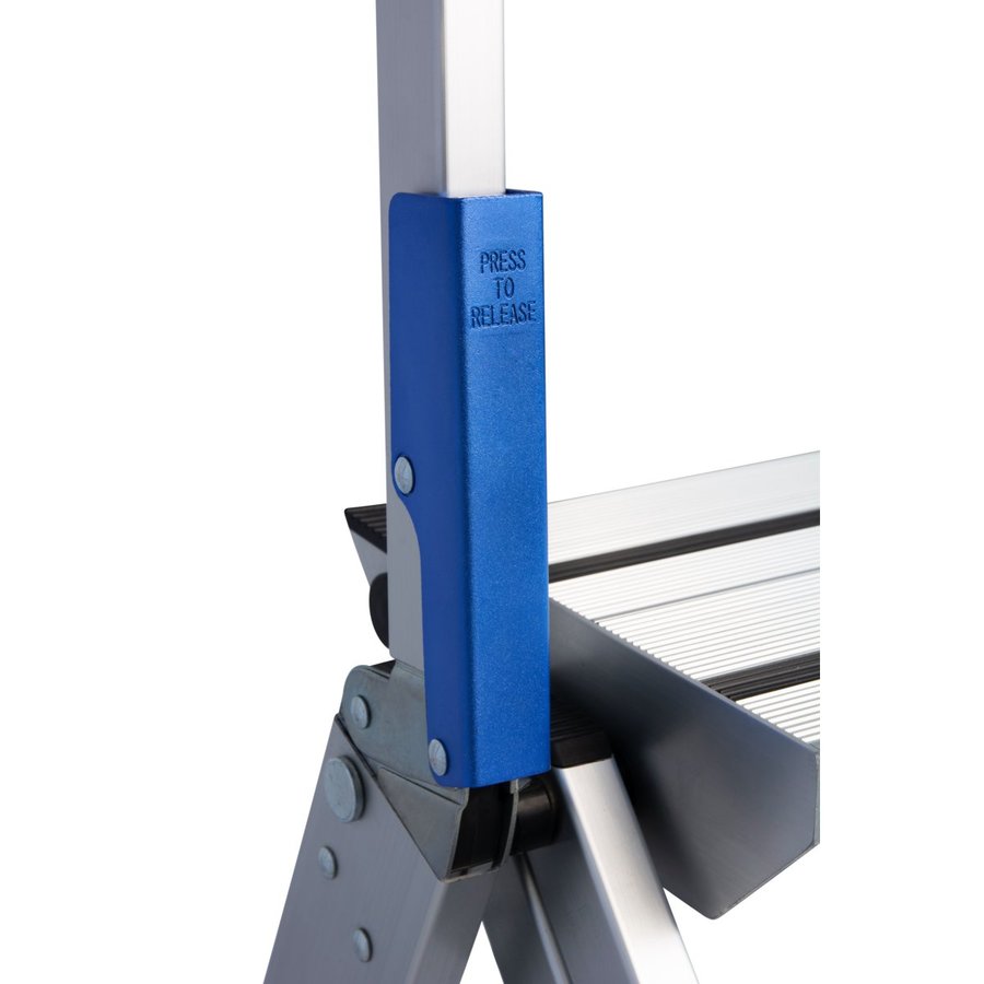 Krause STABILO klappbare Sicherheitstreppe mit Bügel 5 stufig