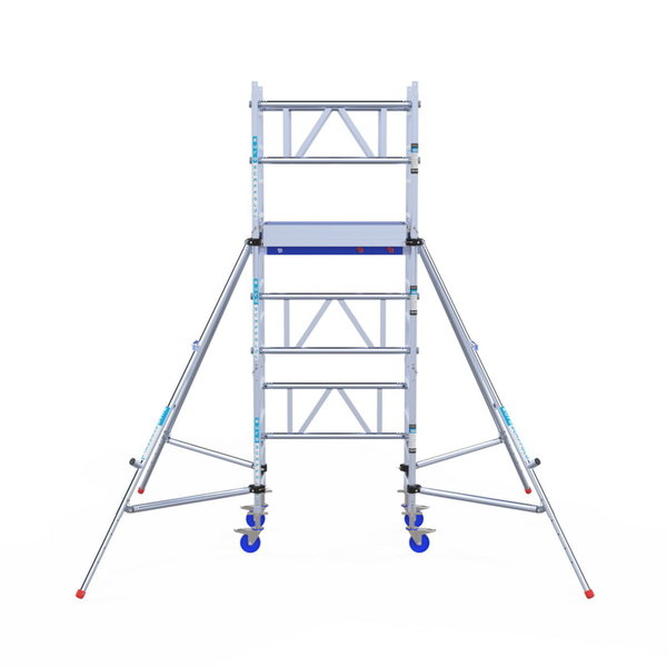 ASC Group Fahrgerüst One Tower - 0,75 x 1,20 m Arbeitshöhe bis 4,2m mit Carbon Plattform