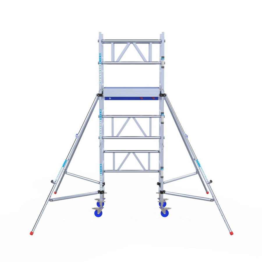 ASC Group Fahrgerüst One Tower - 0,75 x 1,20 m Arbeitshöhe bis 4,2m mit Carbon Plattform