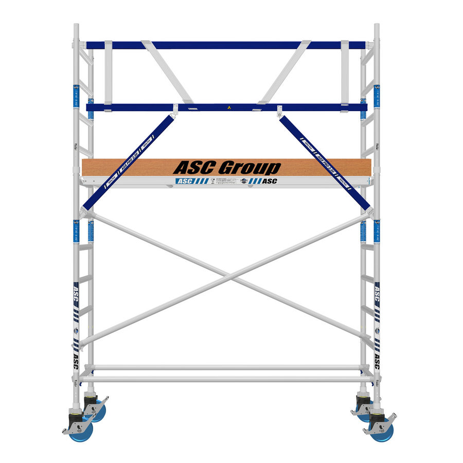 ASC Group AGS Rollgerüst 75x250x2,3ph - einseitig