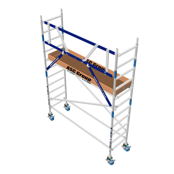 ASC Group AGS Rollgerüst 75x305x2,3ph - einseitig