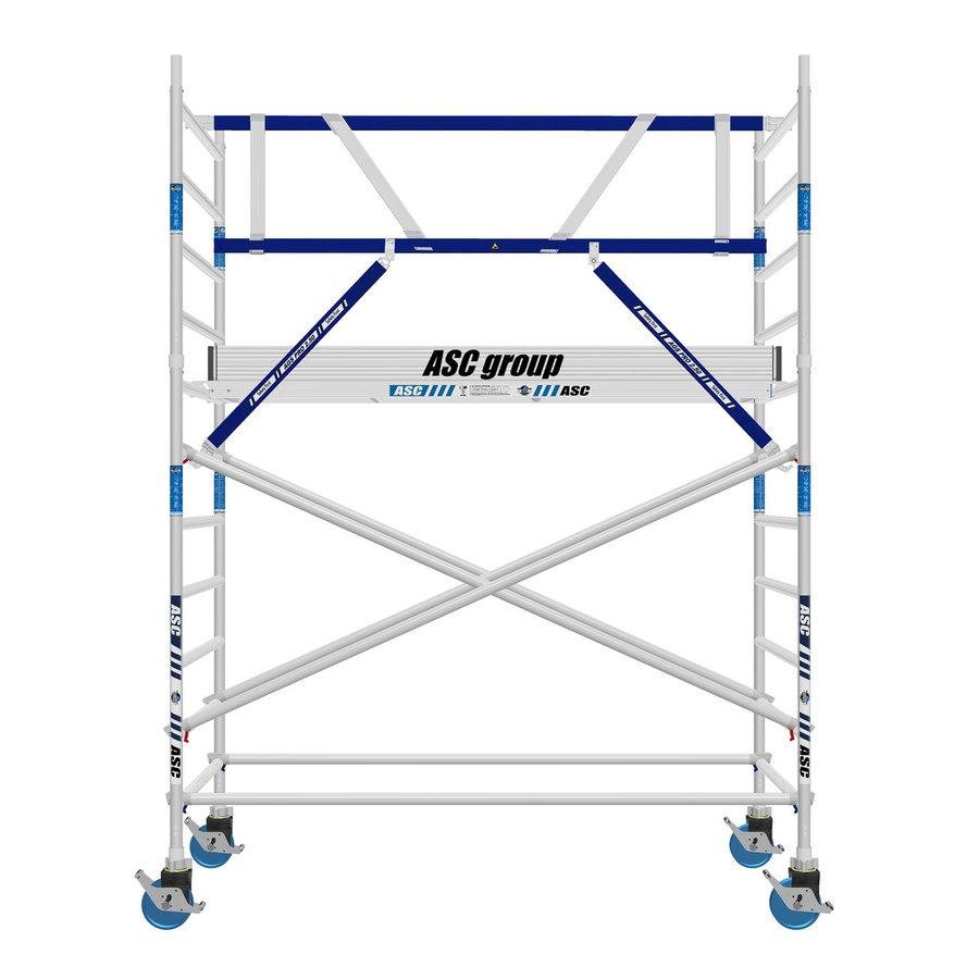 ASC Group AGS Rollgerüst 135x305x2,3ph - einseitig