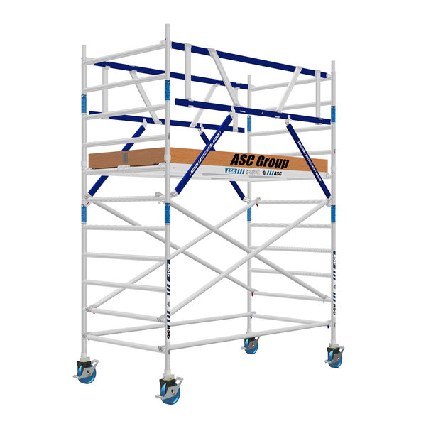 ASC Group AGS Rollgerüst 135x190x2,3ph - zweiseitig