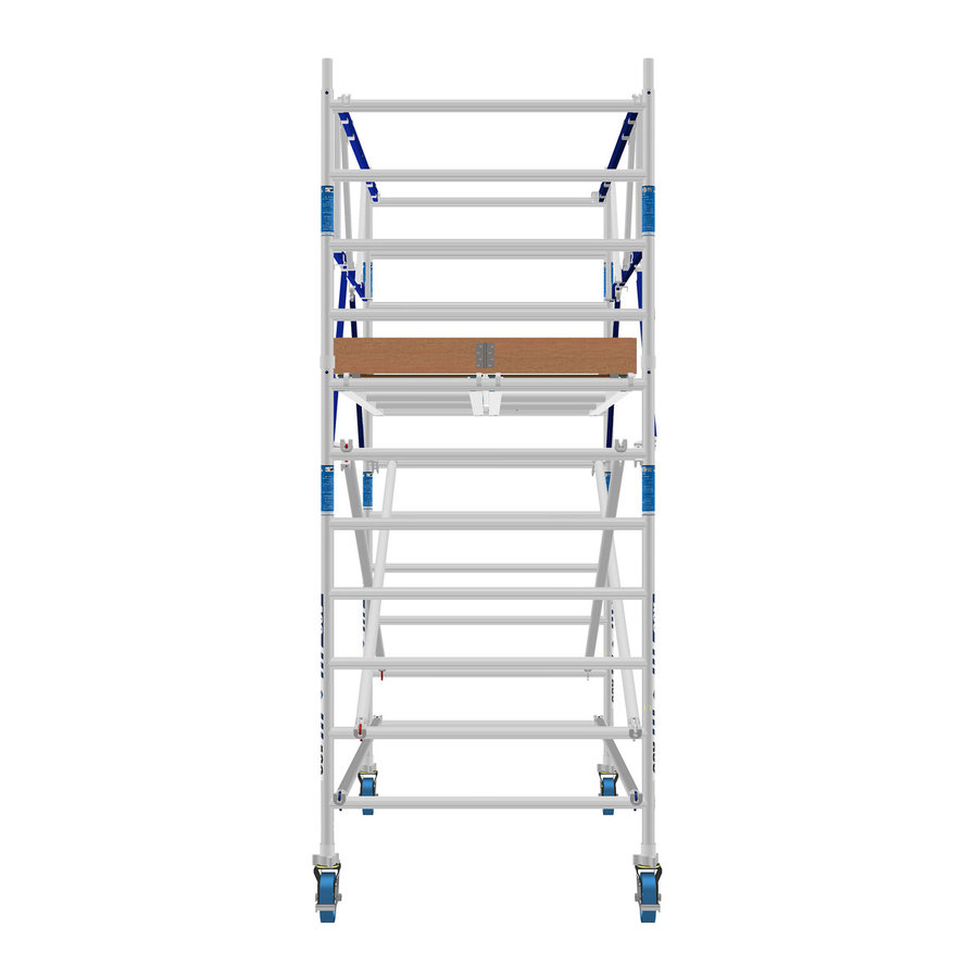 ASC Group AGS Rollgerüst 135x250x2,3ph - zweiseitig