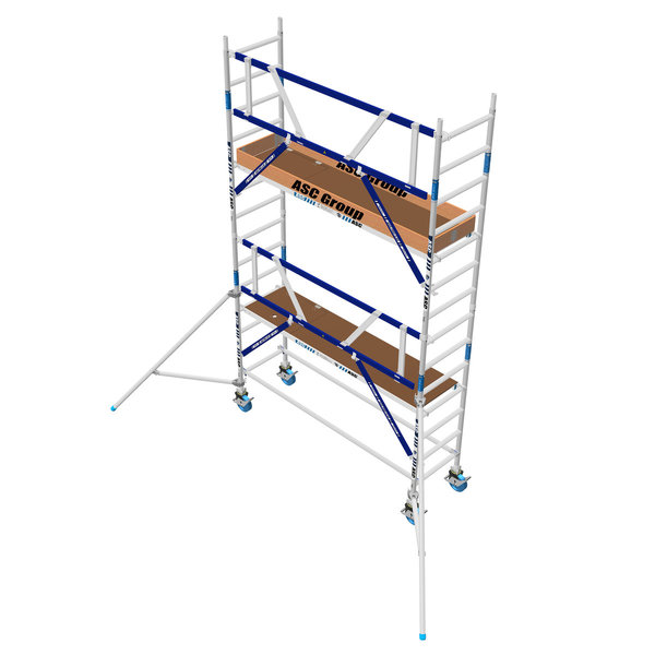 ASC Group AGS Rollgerüst 75x250x3,3ph - einseitig