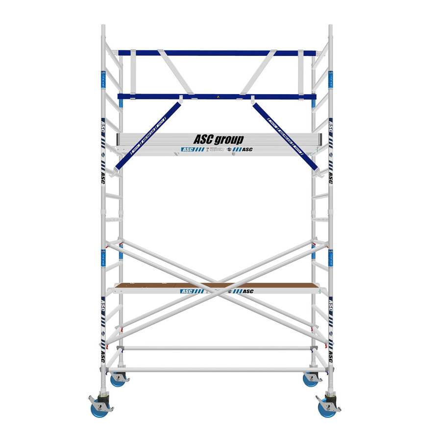 ASC Group AGS Rollgerüst 135x250x3,3ph - einseitig