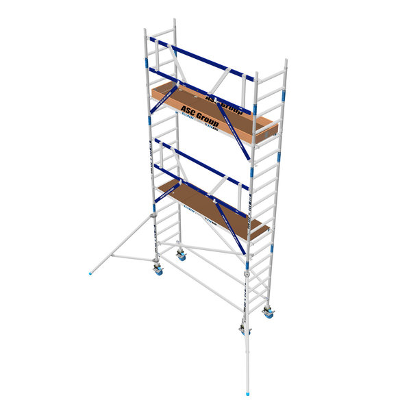 ASC Group AGS Rollgerüst 75x250x4,3ph - einseitig