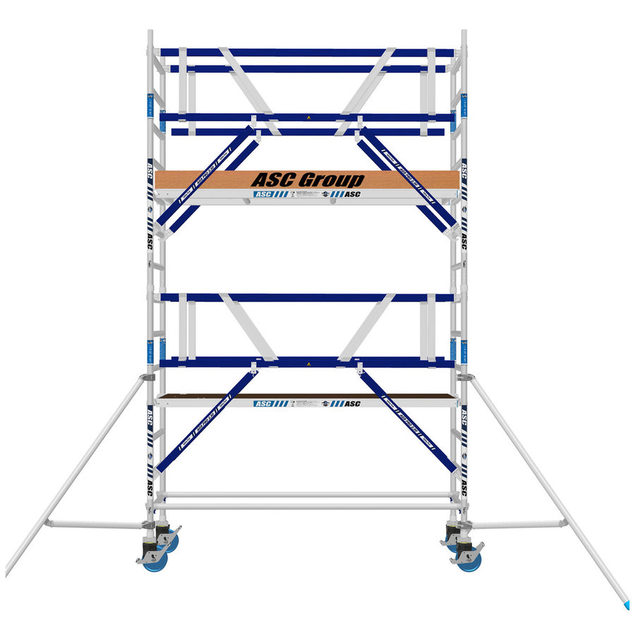 ASC Group AGS Rollgerüst 75x250x3,3ph - zweiseitig
