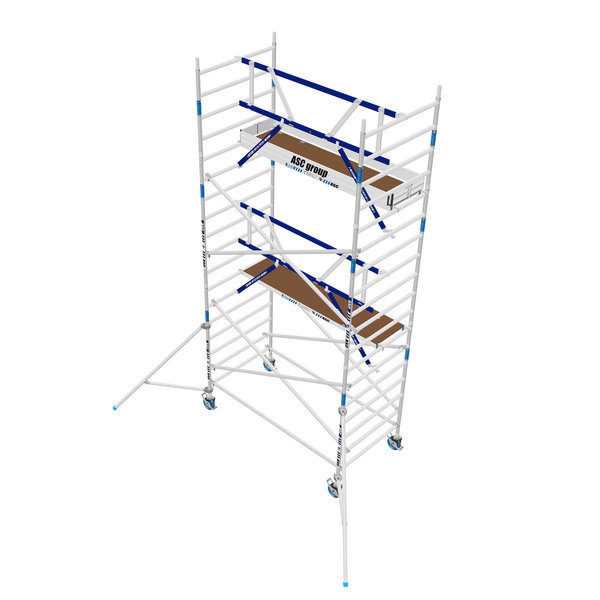 ASC Group AGS Rollgerüst 135x250x4,3ph - einseitig