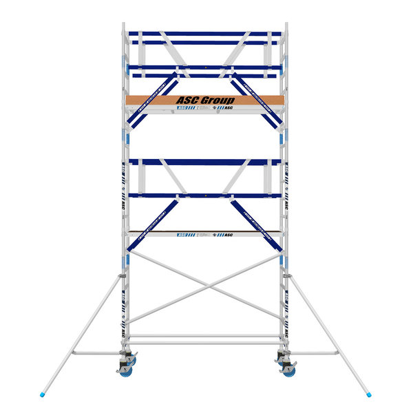 ASC Group AGS Rollgerüst 75x250x4,3ph - zweiseitig