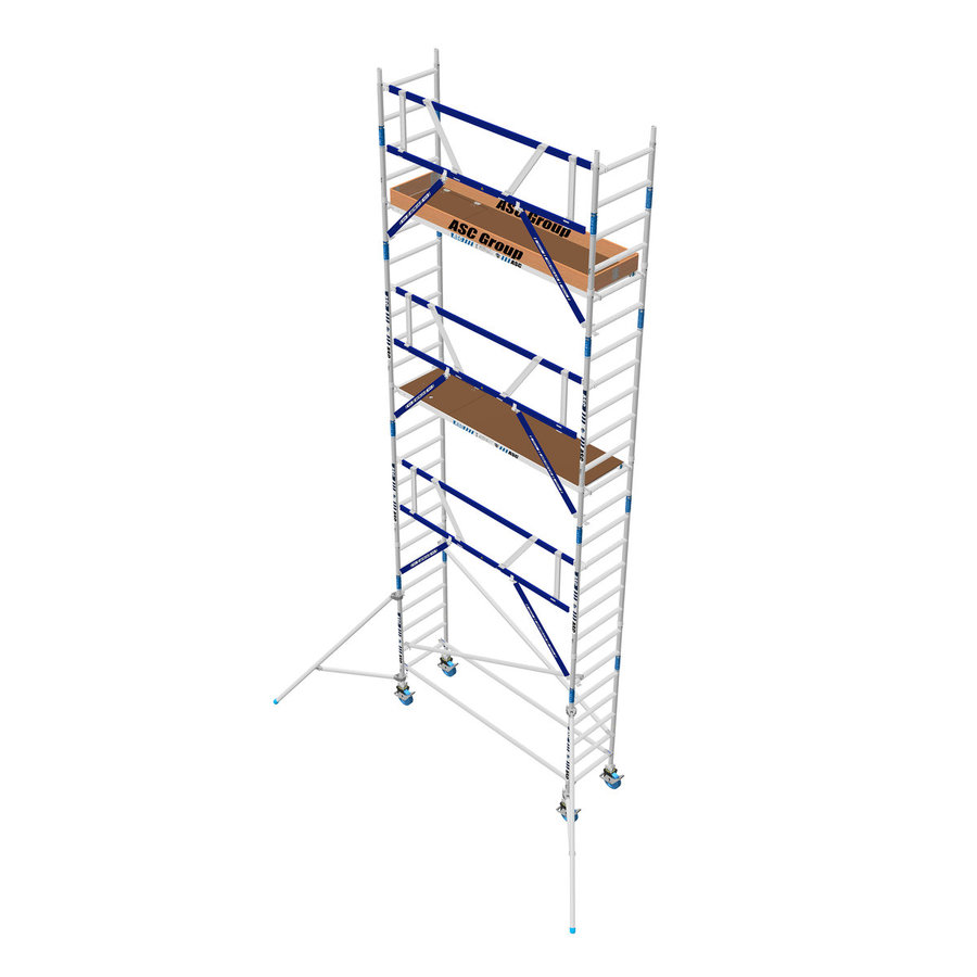 ASC Group AGS Rollgerüst 75x190x7,3ph - einseitig