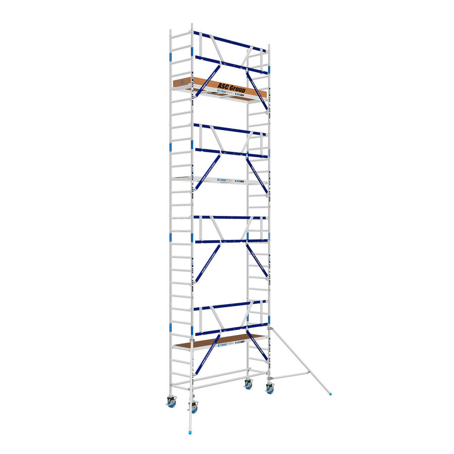 ASC Group AGS Rollgerüst 75x190x7,3ph - einseitig