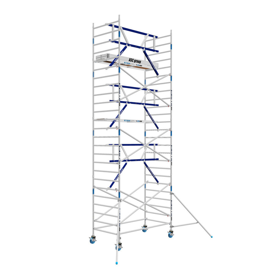 ASC Group AGS Rollgerüst 135x190x6,3ph - einseitig