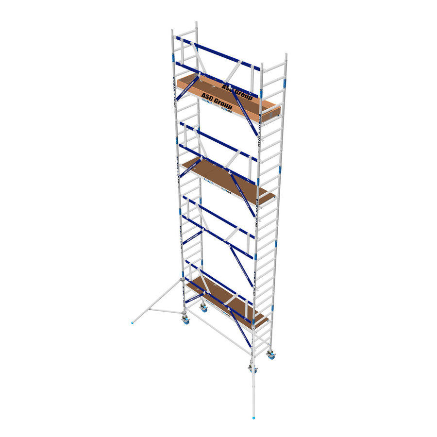 ASC Group AGS Rollgerüst 75x250x7,3ph - einseitig