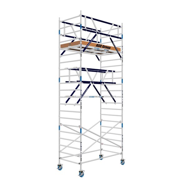 ASC Group AGS Rollgerüst 135x250x5,3ph - zweiseitig