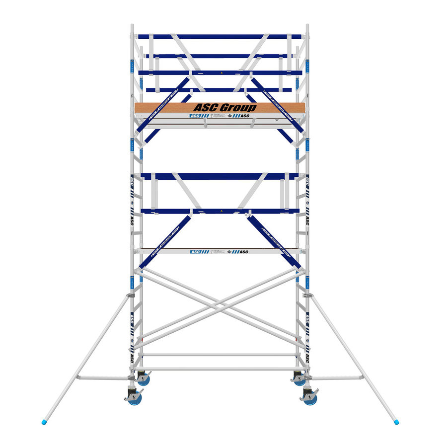 ASC Group AGS Rollgerüst 135x305x4,3ph - zweiseitig