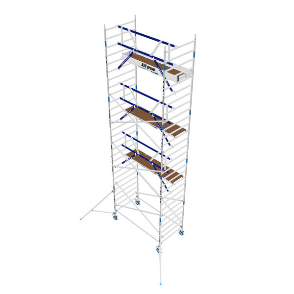 ASC Group AGS Rollgerüst 135x190x7,3ph - einseitig
