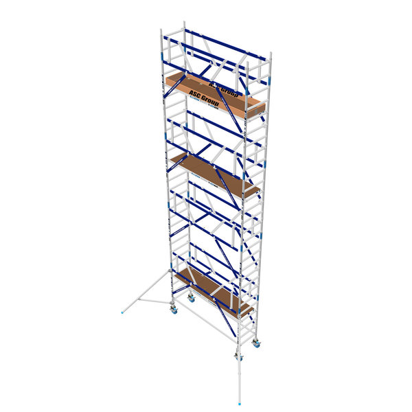 ASC Group AGS Rollgerüst 75x190x7,3ph - zweiseitig