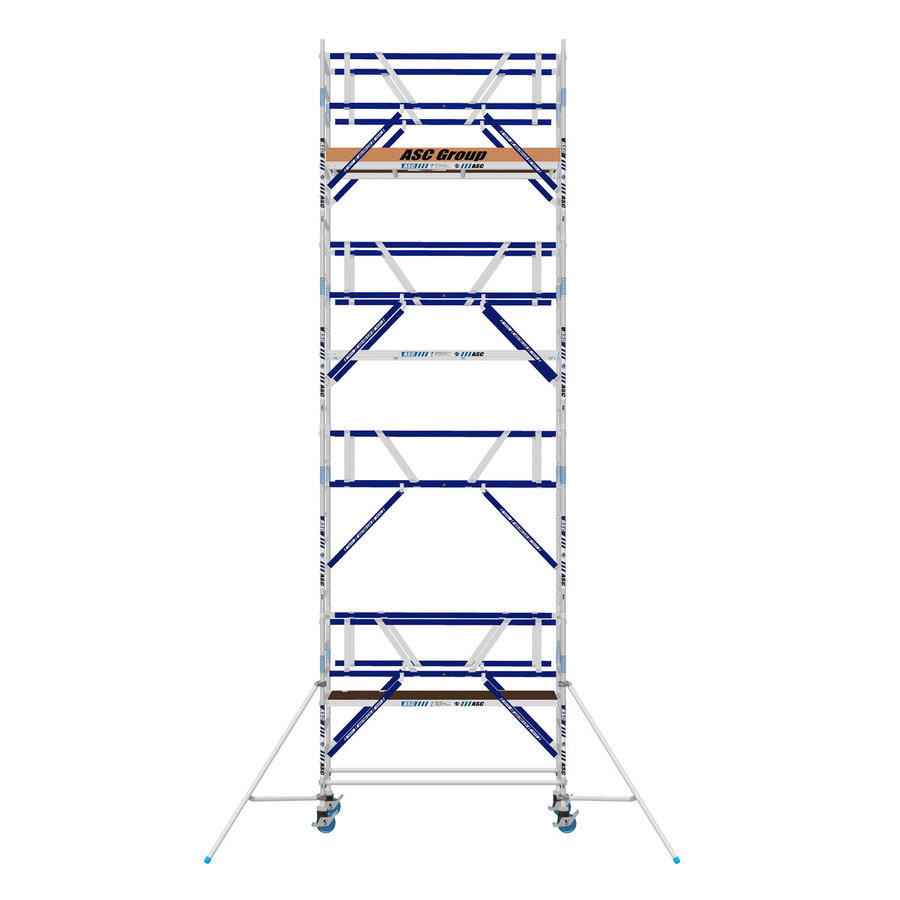 ASC Group AGS Rollgerüst 75x250x7,3ph - zweiseitig