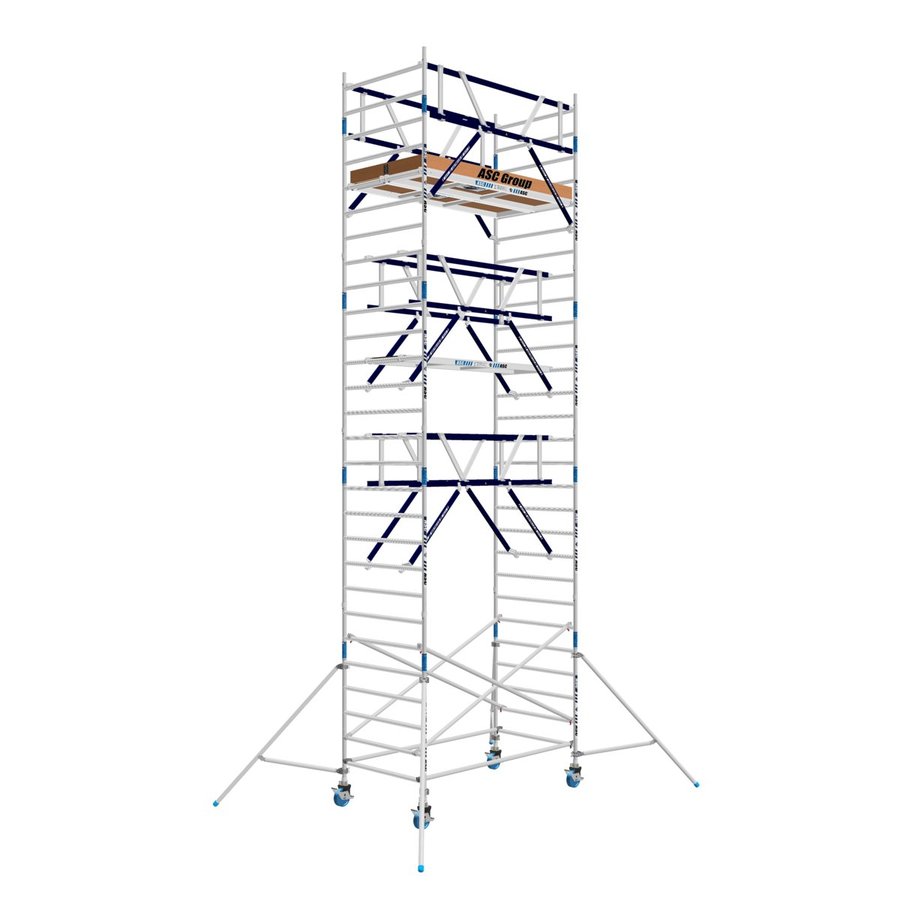 ASC Group AGS Rollgerüst 135x190x7,3ph - zweiseitig