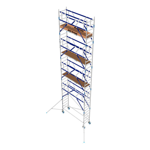 ASC Group AGS Rollgerüst 75x305x8,3ph - zweiseitig