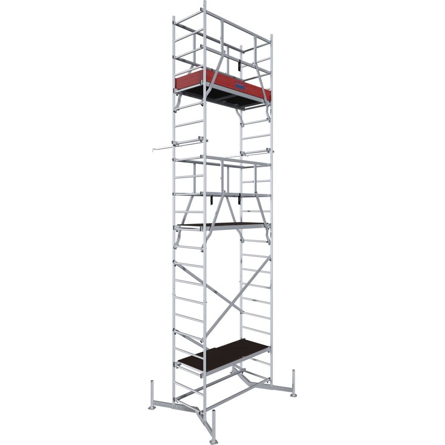 Krause ClimTec KomplettGerüst ohne Rollen Arbeitshöhe bis ca. 7m
