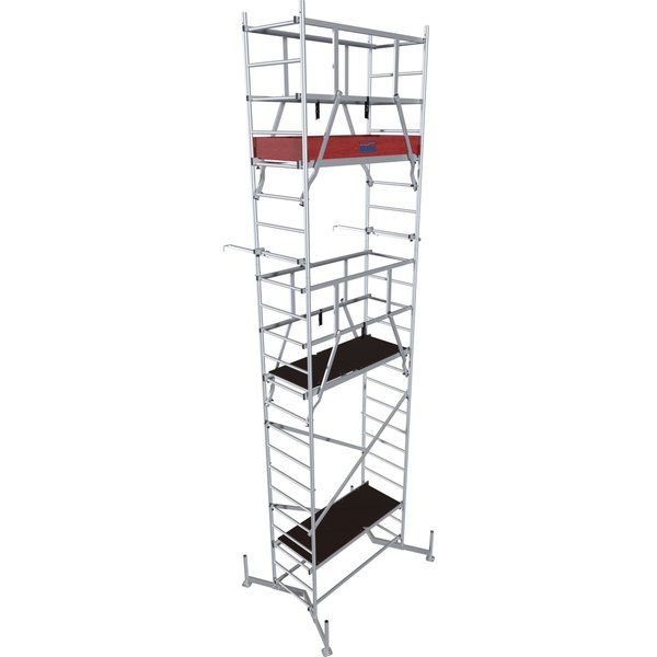 Krause ClimTec KomplettGerüst ohne Rollen Arbeitshöhe bis ca. 7m