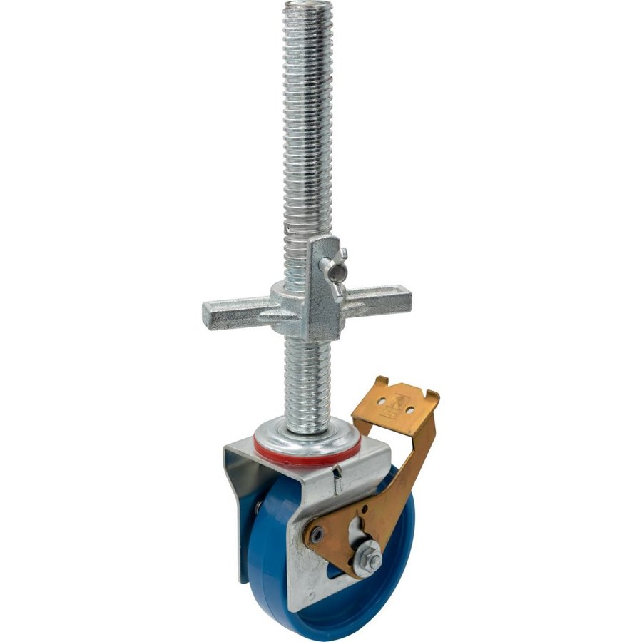 Krause ProTec Alu-FahrGerüst mit höhenverstellbare Fahrrollen Arbeitshöhe ca. 4,30 m