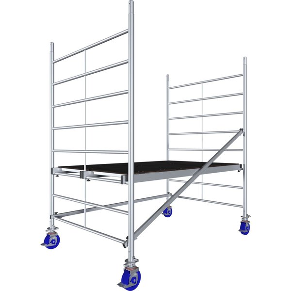 Krause ProTec XXL Alu-FahrGerüst Breitaufbau Arbeitshöhe ca. 2,90 m