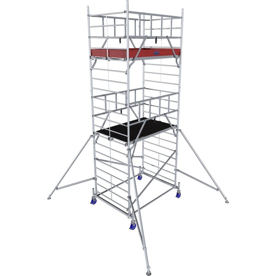 Krause ProTec XXL Alu-FahrGerüst Breitaufbau Arbeitshöhe ca. 6,30 m