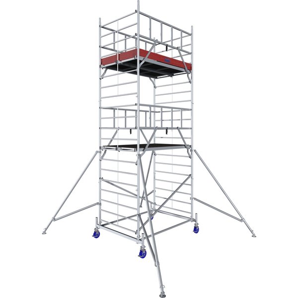 Krause ProTec XXL Alu-FahrGerüst Breitaufbau Arbeitshöhe ca. 6,30 m