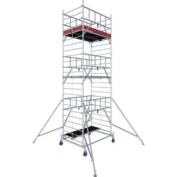 Krause ProTec XXL Alu-FahrGerüst Breitaufbau Arbeitshöhe ca. 7,30 m