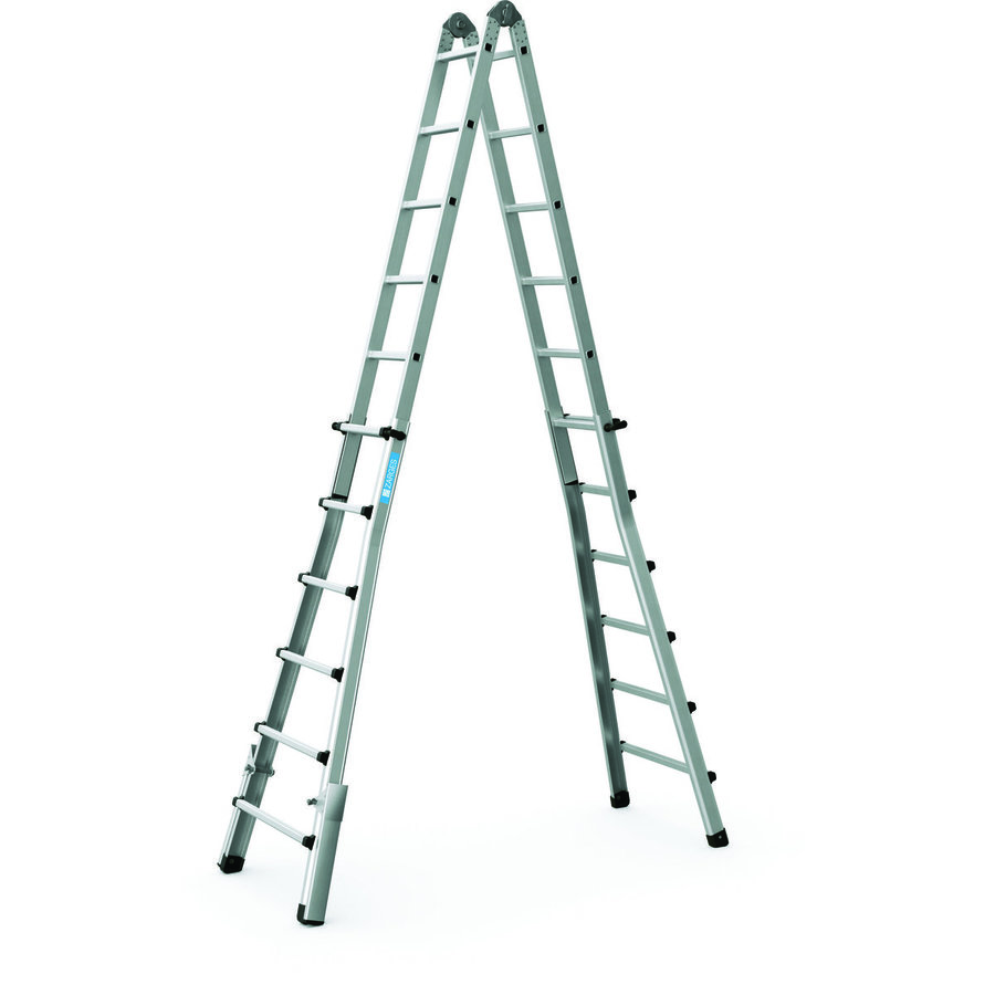 ZARGES Variotec V - Teleskopleiter 4 x 6 Sprossen