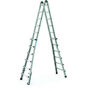 ZARGES Variotec V - Teleskopleiter 4 x 6 Sprossen