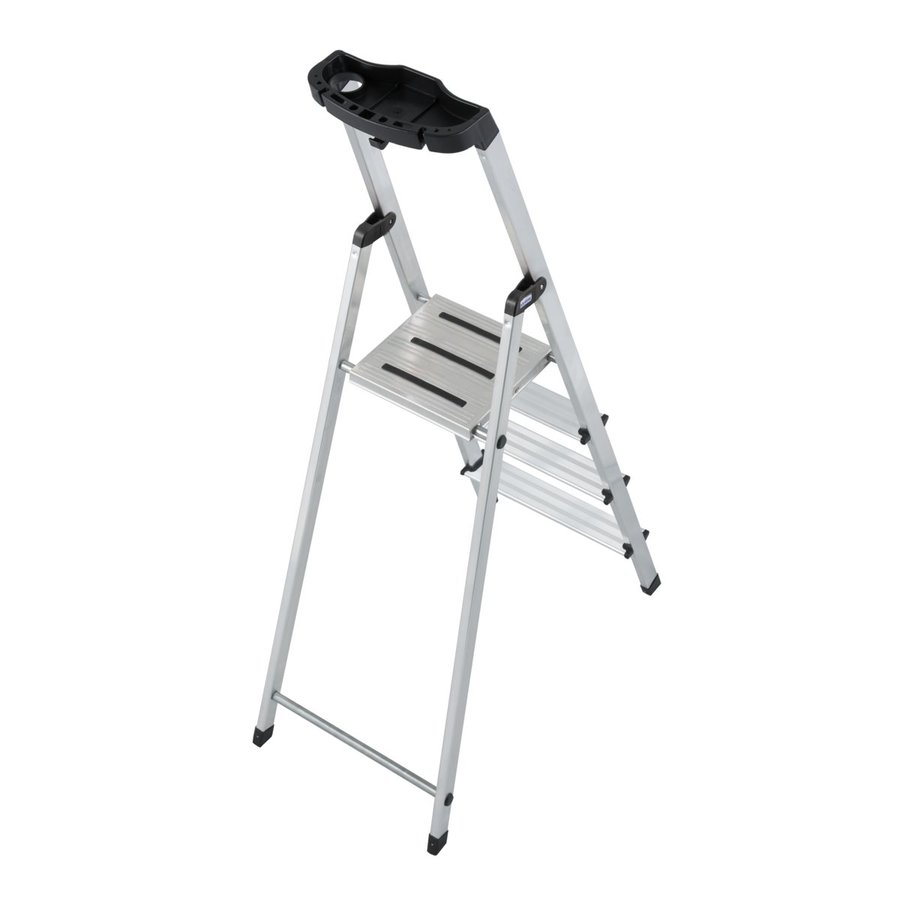 Krause MONTO Stufen-StehLeiter Safety 4 Stufen