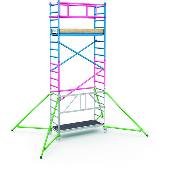 ZARGES PaxTower 1T - Klappgerüst Arbeitshöhe 5,55 m