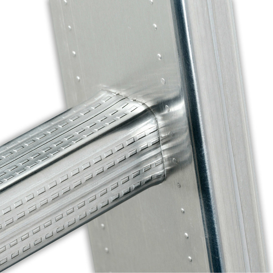 Hailo Professional Steigleiter ohne Rückenschutz Typ ALO-12 aus Aluminium Steighöhe=3360mm