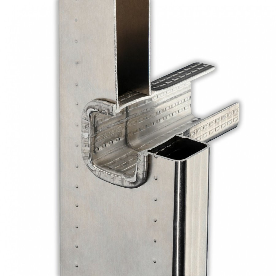 Hailo Professional Steigleiter ohne Rückenschutz Typ ALO-12 aus Aluminium Steighöhe=3360mm